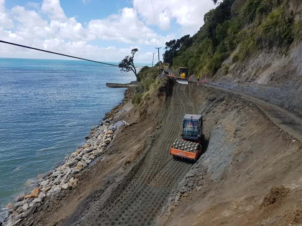 East Cape Road MSE/Revetment project