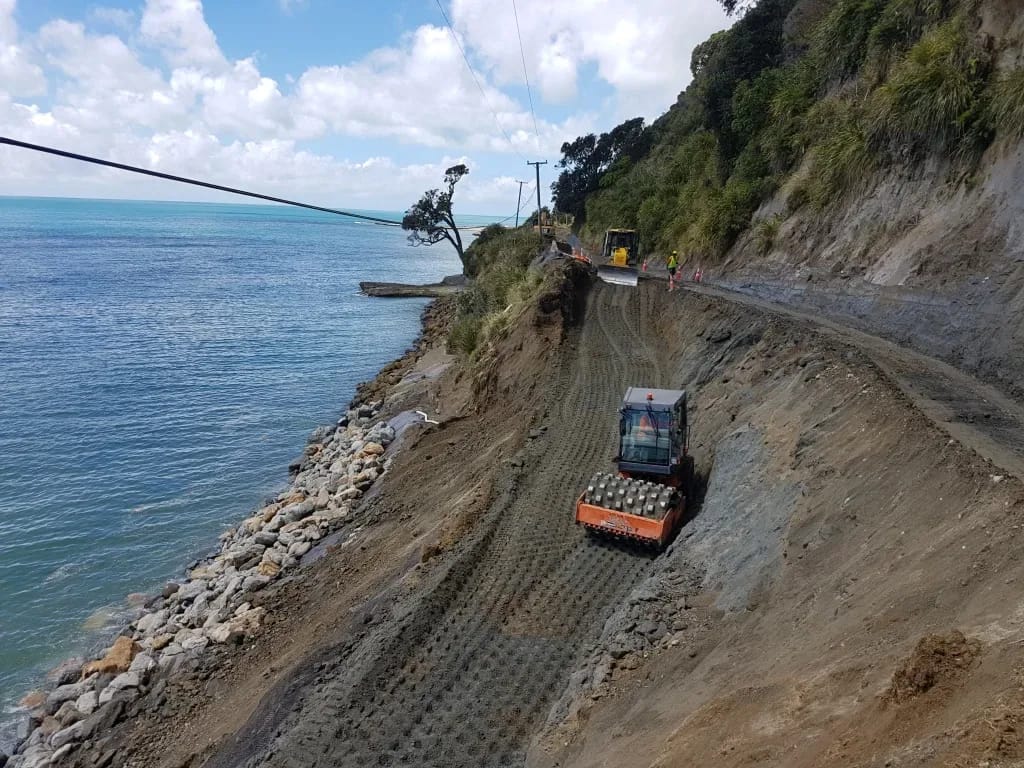 East Cape Road MSE/Revetment project