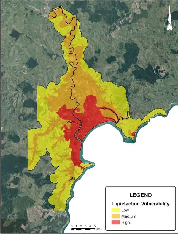 Gisborne Liquefaction Map project