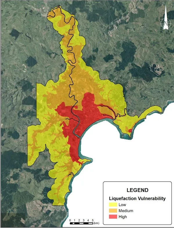 Gisborne Liquefaction Map project