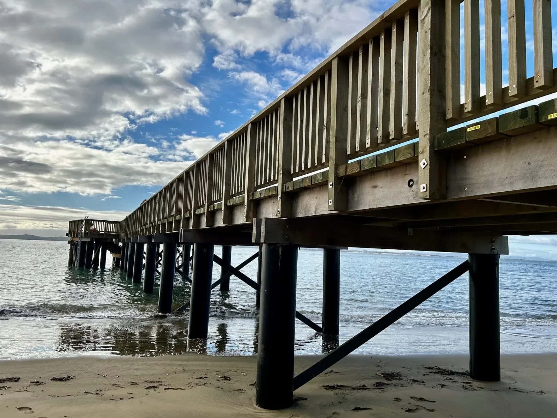 Pōuto Wharf Design and Build project